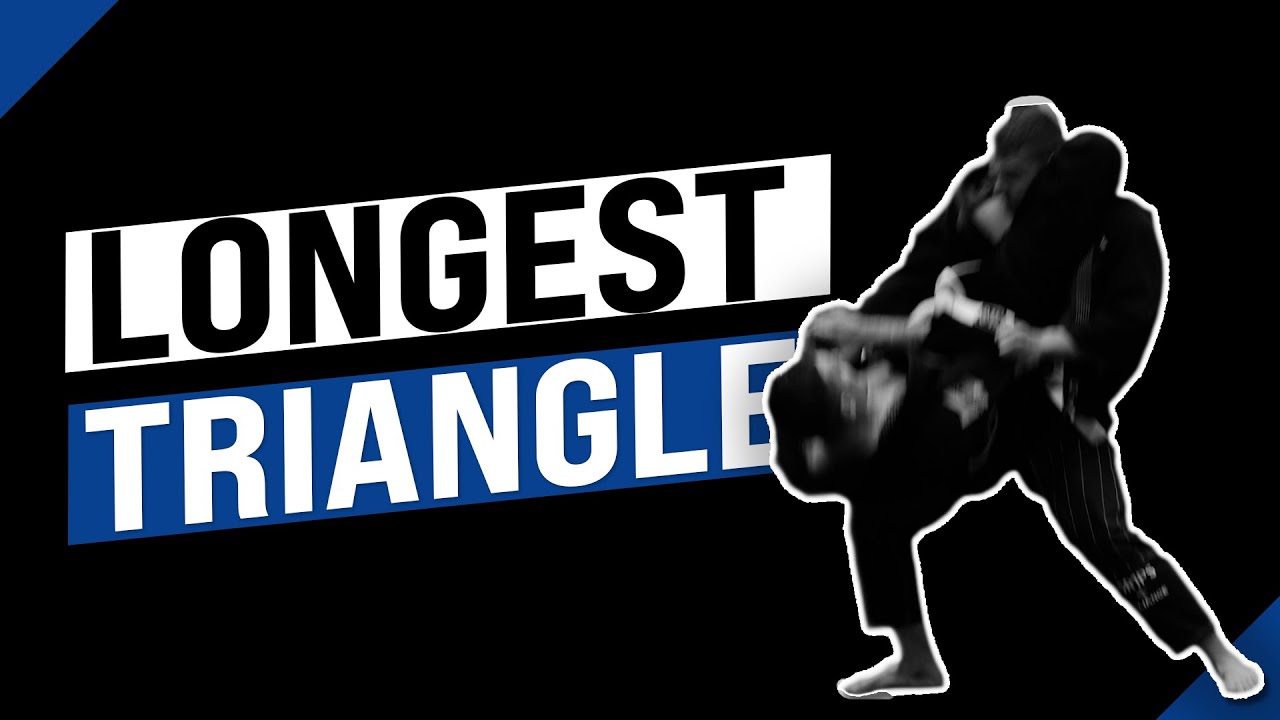 Longest Triangle Choke Ever  | BJJ White Belt Competition