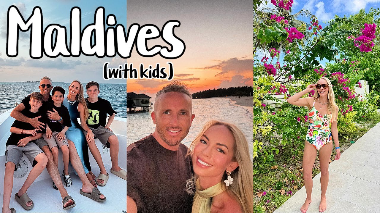Family Trip to the Maldives ✈️☀️ Swimming with a Whale Shark, Manta-Ray and more | Villa Park Review