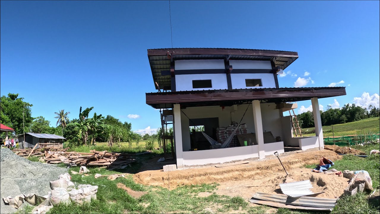 BUILDING PARADISE #10  LIVING ROOM and PATIO FLOORS (Days 49-54)