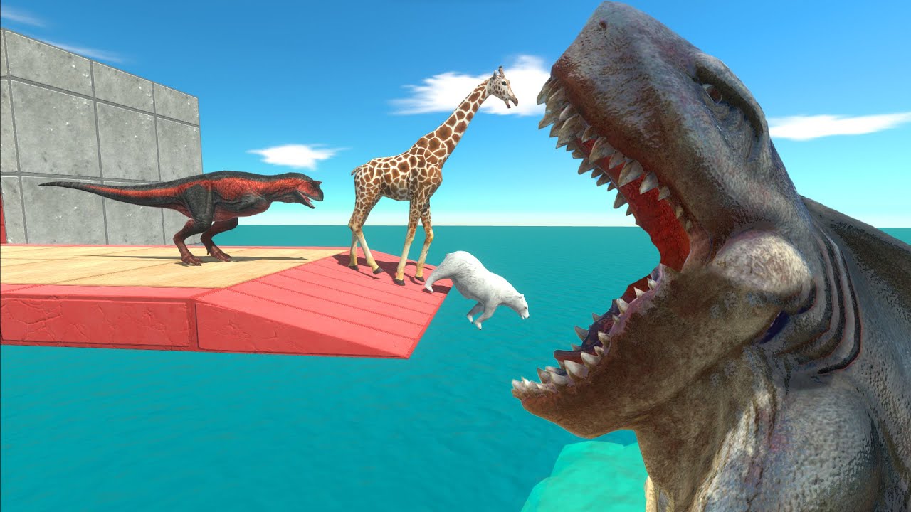 Fall into the mouth of the largest predator - Animal Revolt Battle Simulator
