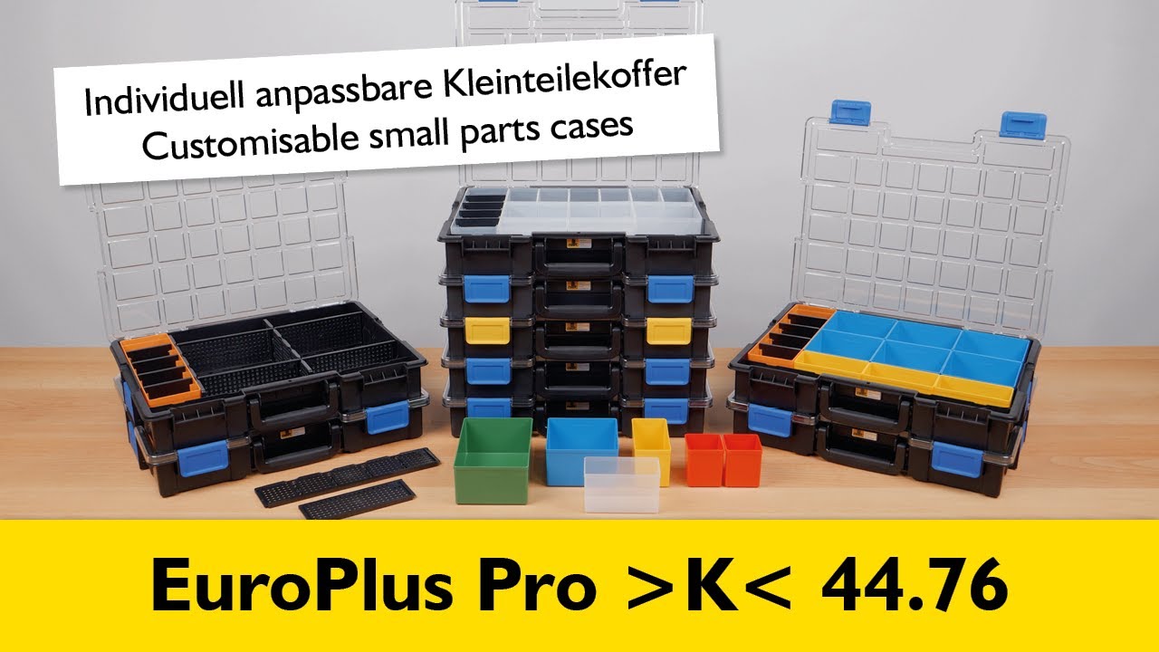 EuroPlus Pro K 44.76 – Kleinteilekoffer / Small parts case