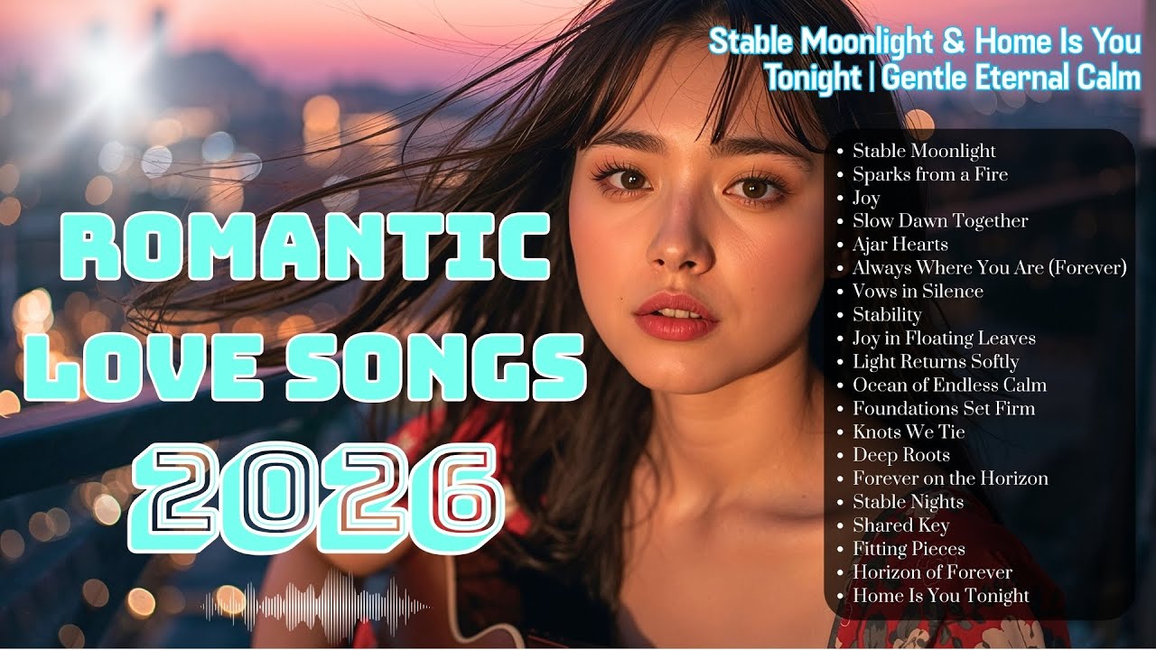 Romantic Love Songs 2026 | Stable Moonlight & Home Is You Tonight | Gentle Eternal Calm