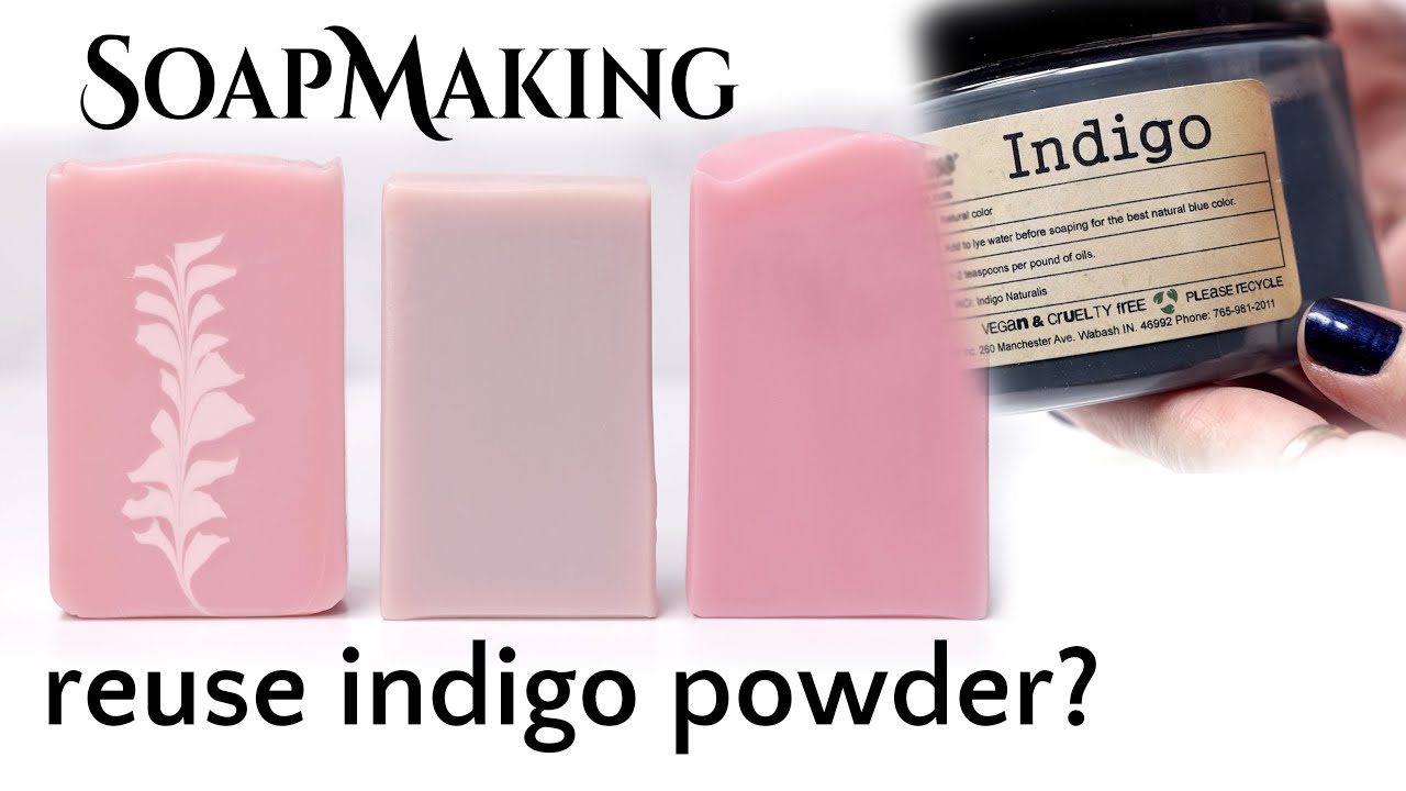 Can I reuse indigo powder to make another oil infusion & pink soap?