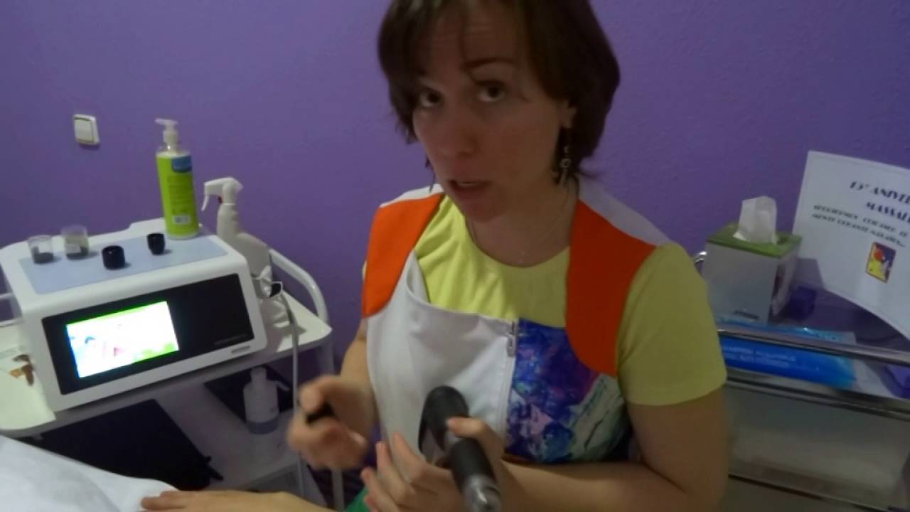 Tratamiento de dolor de hombro con ondas de choque