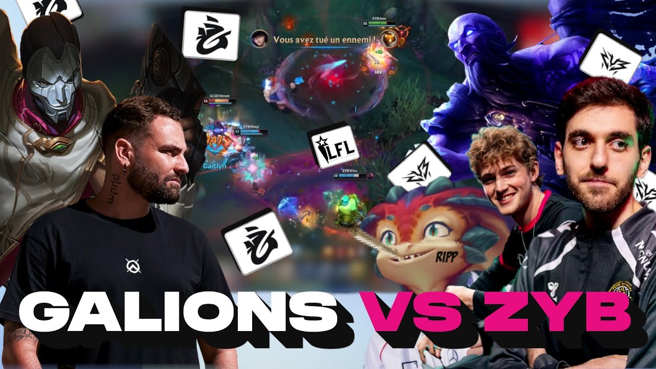 PREMIER MATCH LFL DE LA TEAM ZYB !! (MULTI POV)  - ZYB BEST OF #27