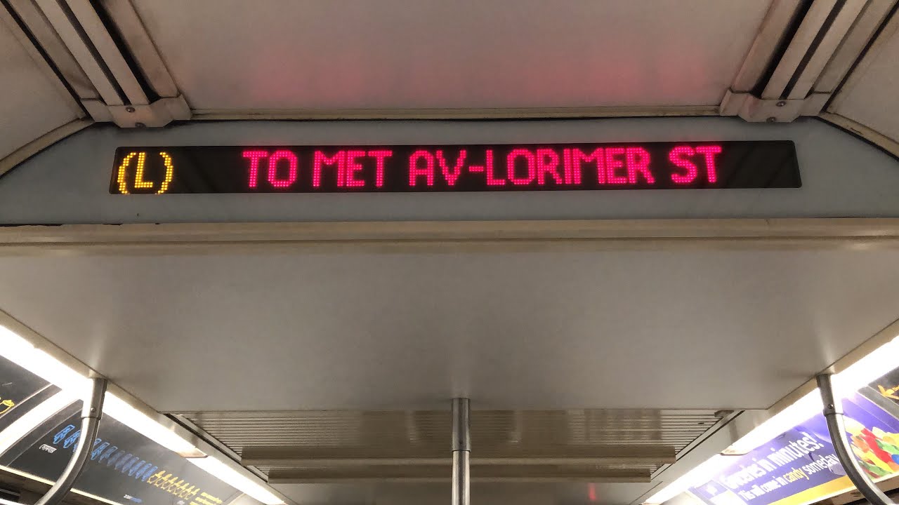 The 14th Street Line: R143 L Train Roundtrip between 8th Avenue-14th Street and Lorimer Street