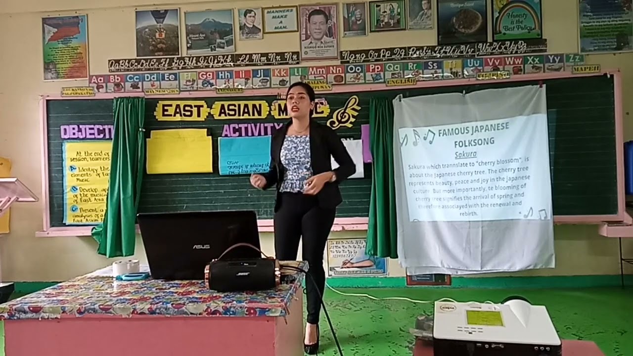 DEMO TEACHING IN GRADE 8 2ND QUARTER (EAST ASIAN MUSIC)