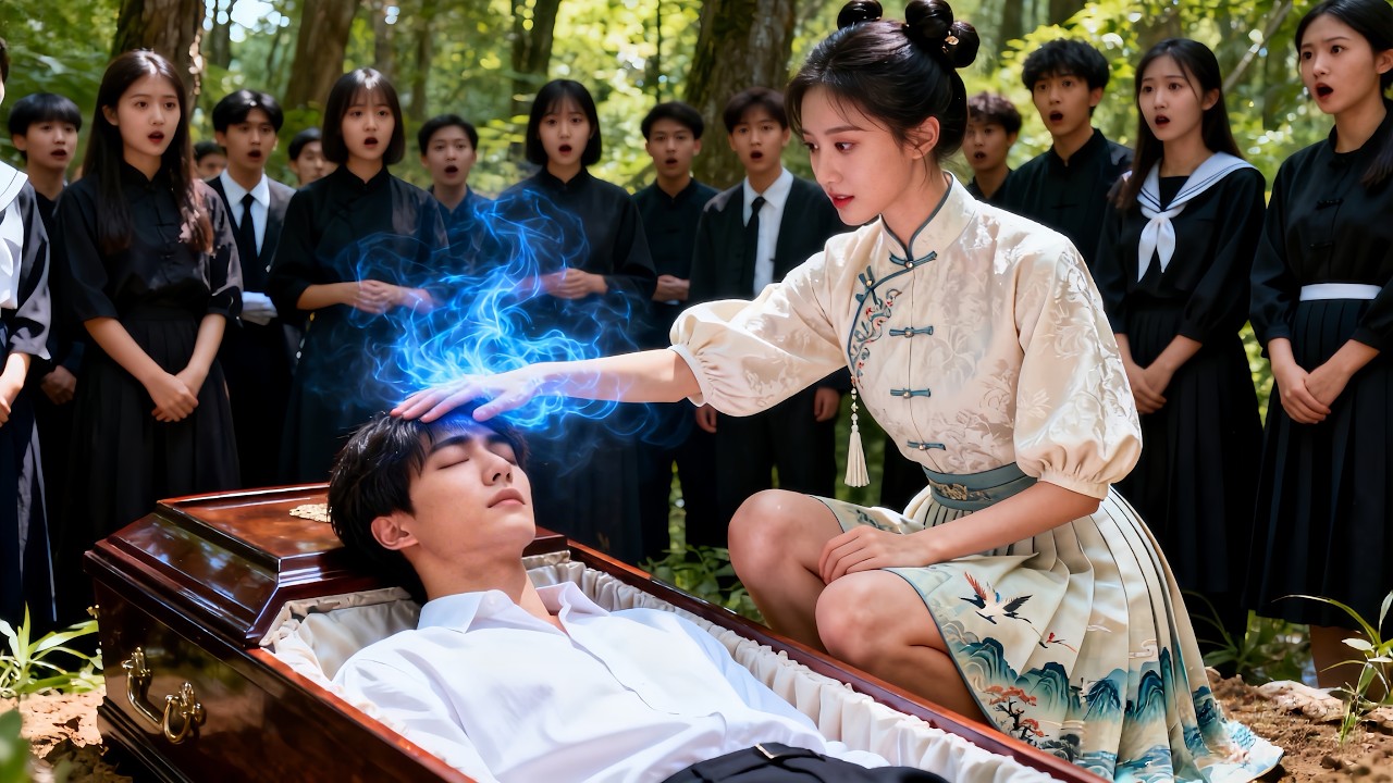女孩一招救活棺材裏將死的少年，原來她是隱世多年的醫仙，從此各路大佬爭相巴結，渣男悔不當初~ #chinese television dramas #逆袭 #爽剧 #豪门 #shortdramas
