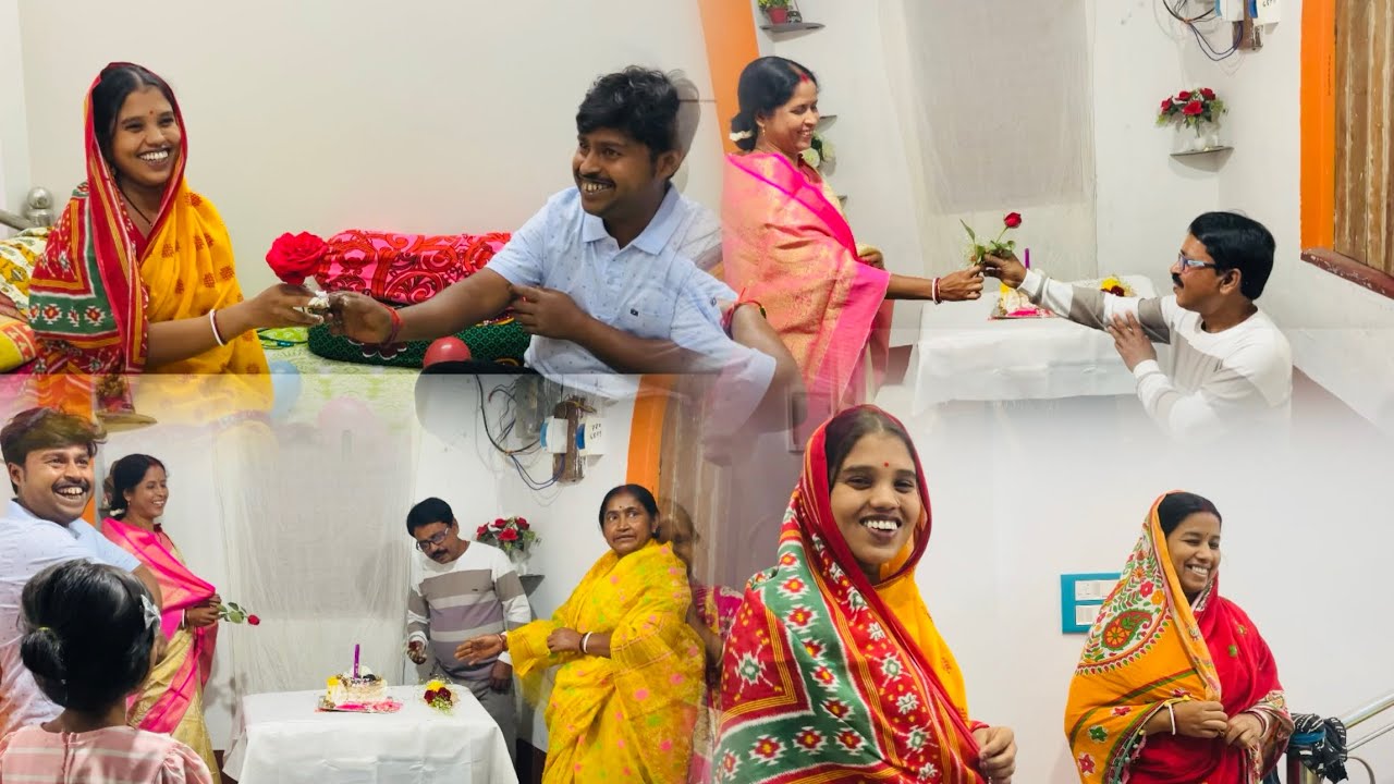 দুটো বিবাহ বার্ষিকী একসাথে হল।😱আর এবার ছোট বোনকে নিয়ে কাকা কাকি বিবাহ বার্ষিকী পালন করল।🥰
