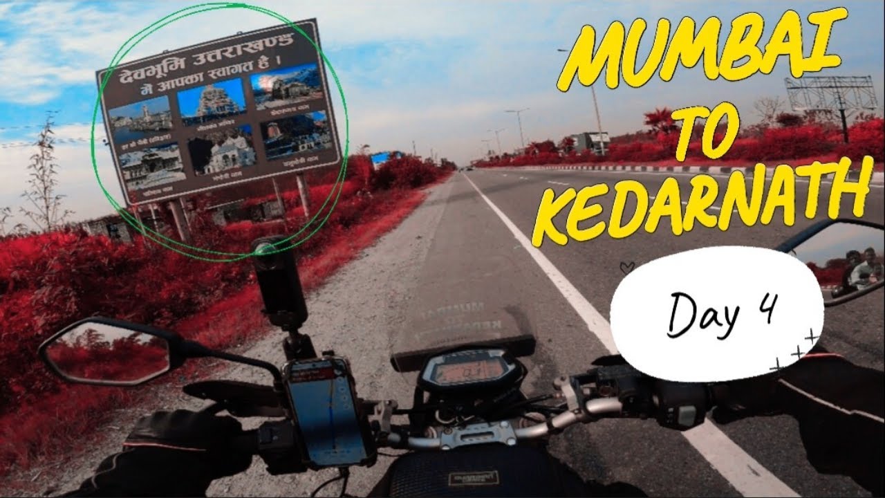 Mumbai to kedarnath bike ride || solo ride || day 4 || motovlog || Uttarakhand || kedarnath | xpulse