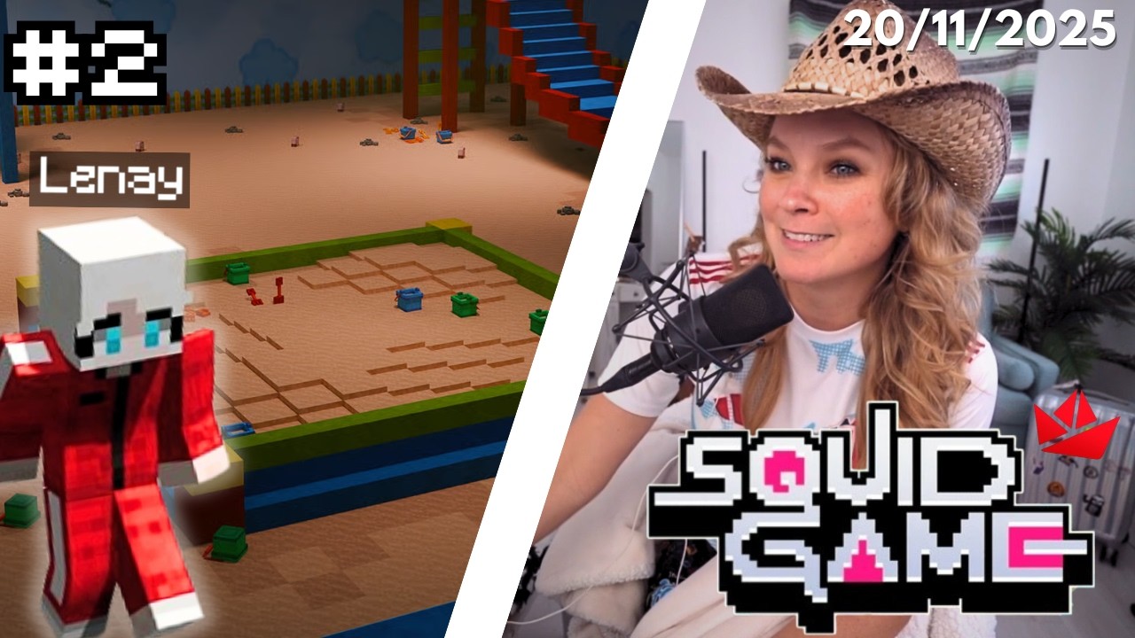 SQUID CRAFT !! 🦑🦑🦑🦑| Día 2 | Stream completo | Lenay | HD