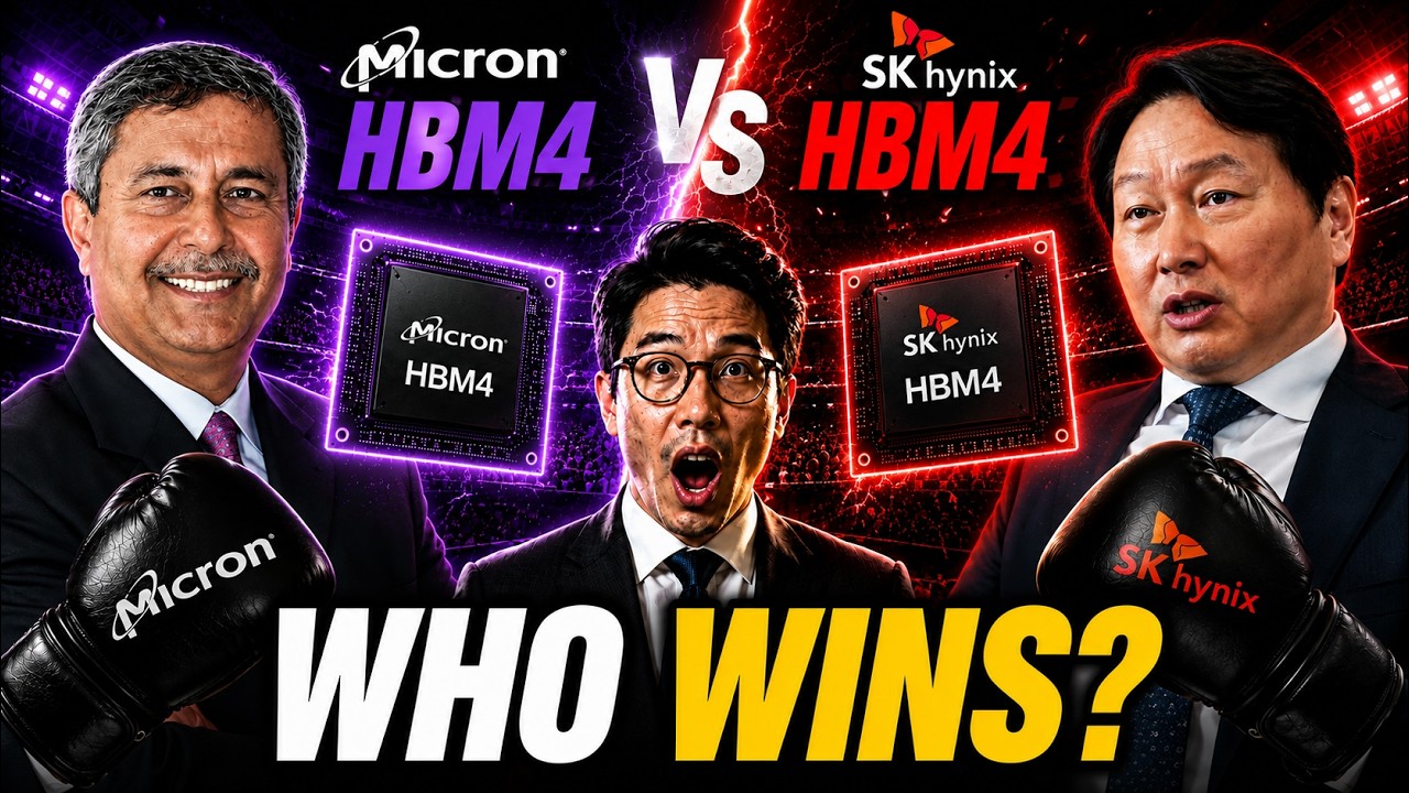 Война памяти для ИИ: Micron против SK Hynix (какая акция в сфере ИИ победит?)