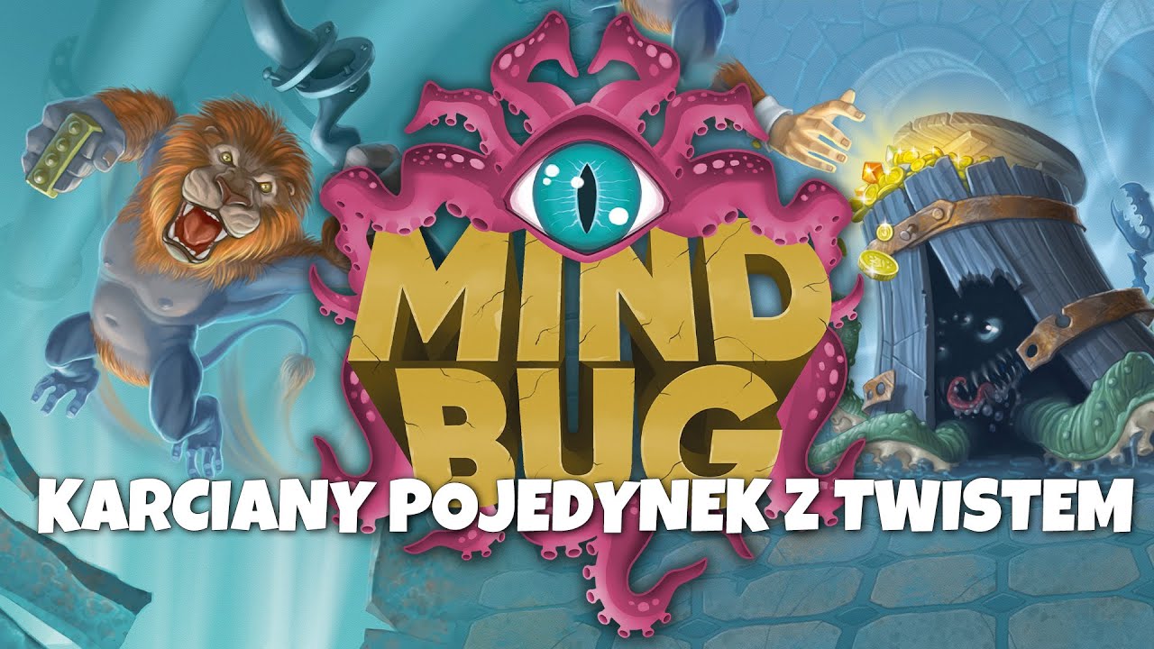 🧠🐛 Mindbug - Kieszonkowa karcianka dla 2 graczy