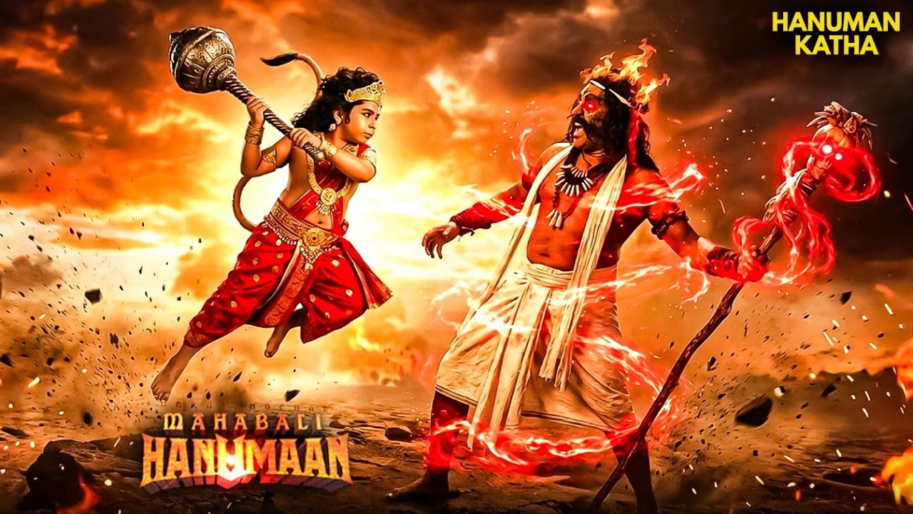 देवताओं की गुहार! रुद्र अवतार में हनुमान का तांडव! | Hanuman | Maruti #sankatmochanmahabalihanuman
