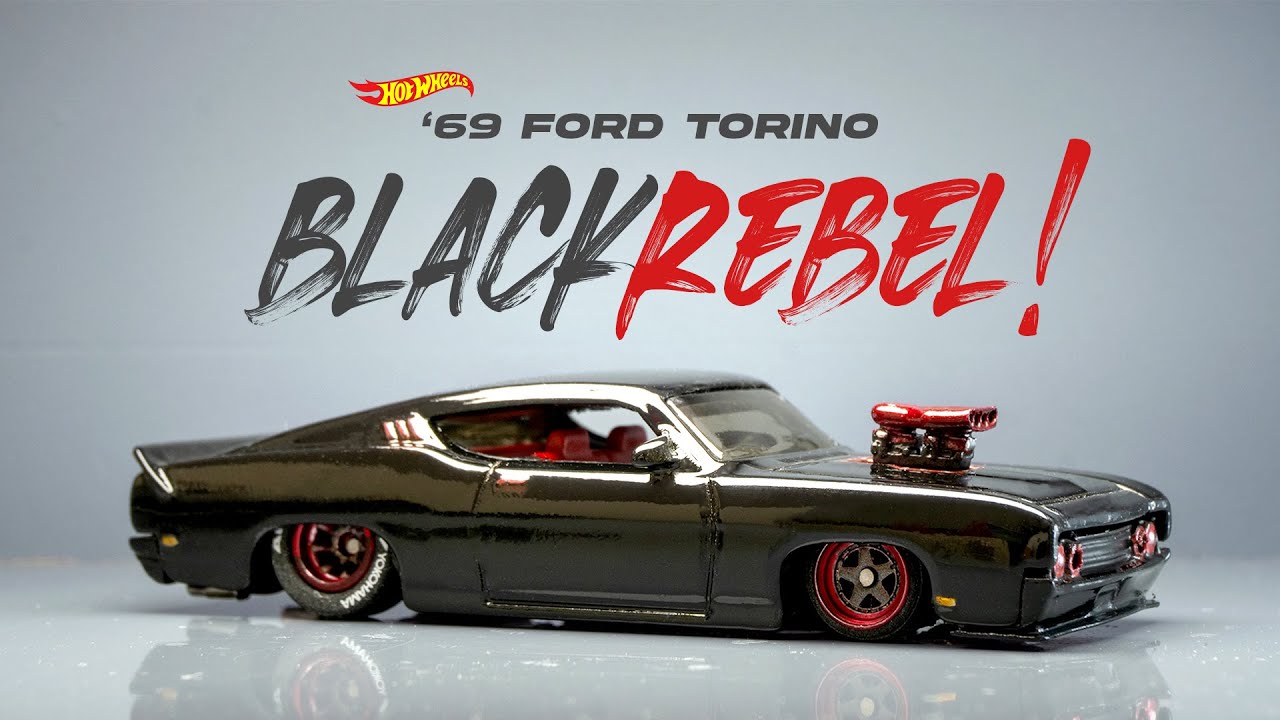 Stock ‘69 Torino Hot Wheels Turn Into Pro Street Monster