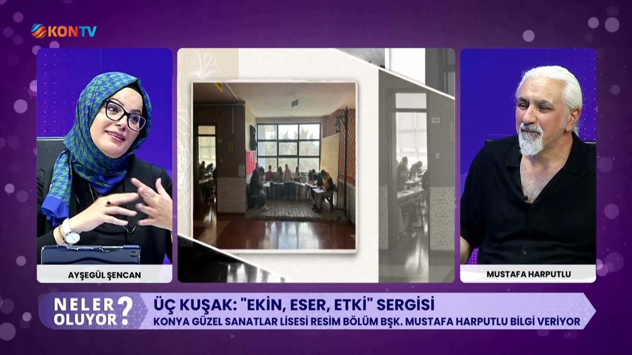 NELER OLUYOR - KONYA GÜZEL SANATLAR LİSESİ SANAT ETKİNLİKLERİ - MUSTAFA HARPUTLU - 23 MAYIS 2025