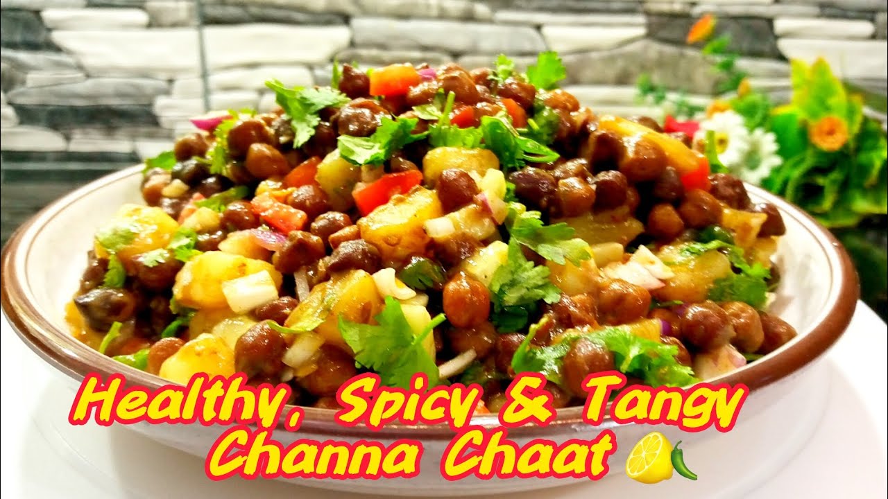 Spicy & Tangy Homemade Chana Chaat | Easy Street Style Recipe by sumaira's Cooking & Healthy Tips 