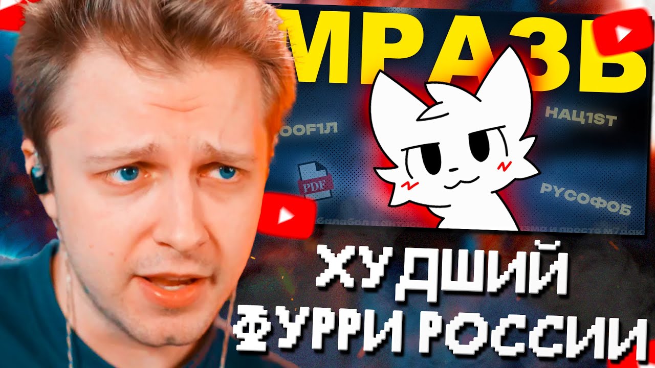 СТИНТ СМОТРИТ: ХУДШИЙ ФУРРИ РОССИИ (PDF, ЗОOШИЗА, НАЦИ, РYСОФОБИЯ)