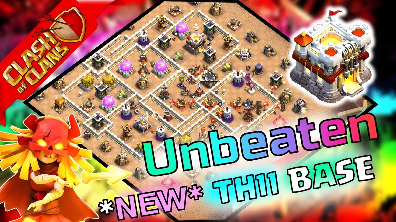 TOP 7 TH11 WAR BASE LINK 2025, TH11 ANTI 3 STAR WAR BASE, TH11 CWL BASE CLASH OF CLANS