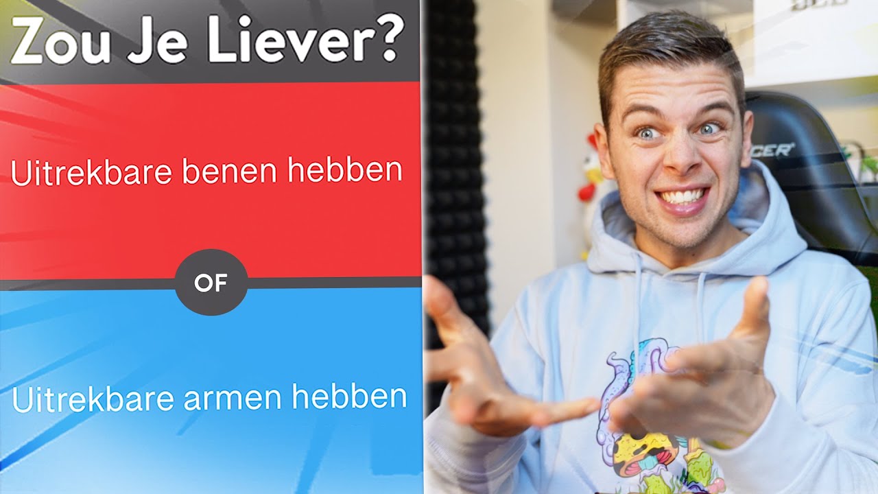 Uittrekbare BENEN Of Uittrekbare ARMEN? WAT ZOU JE LIEVER? #2 🤣