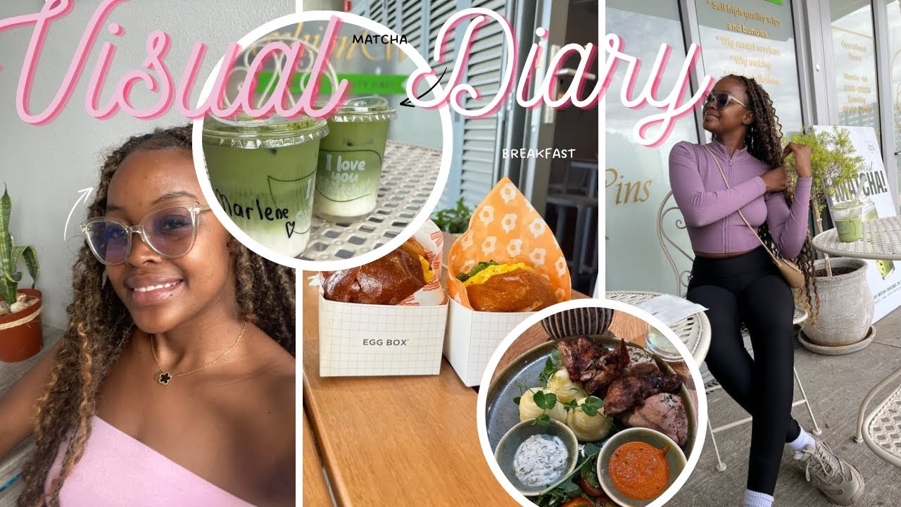 Visual Diary: Dates with friends  ,maintenance,gabbing matcha and many more 🌸