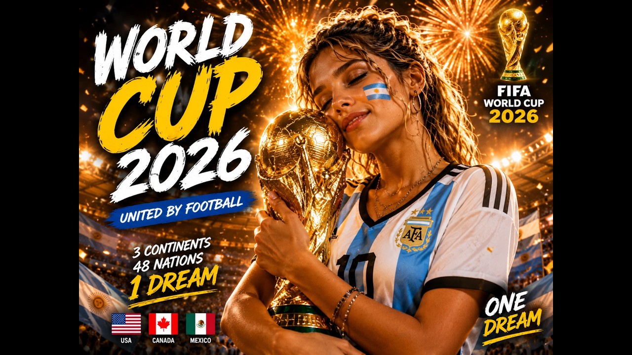World Cup 2026 Opening Ceremony ⚽🔥 &ndash; Epic Fireworks & Global Celebration (4K AI Experience)
