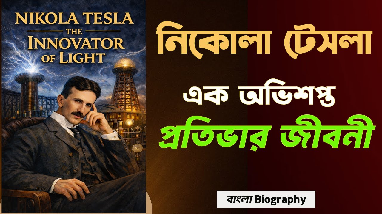 বিদ্যুতের জাদুকর — নিকোলা টেসলার অবিশ্বাস্য জীবনী | সম্পূর্ণ Biography in Bangla