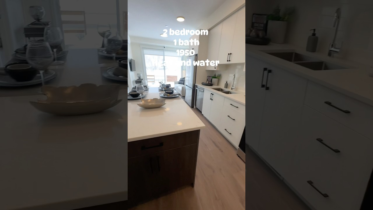 How much is rent in Calgary #apartmenttour #apartment #apartmenthunting #calgary #canada