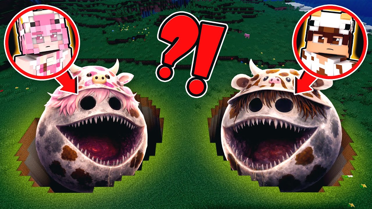 GAWAT! MOOCI & MILO BERUBAH MENJADI MONSTER MOON WAKE UP YANG SANGAT SERAM! - Minecraft Roleplay