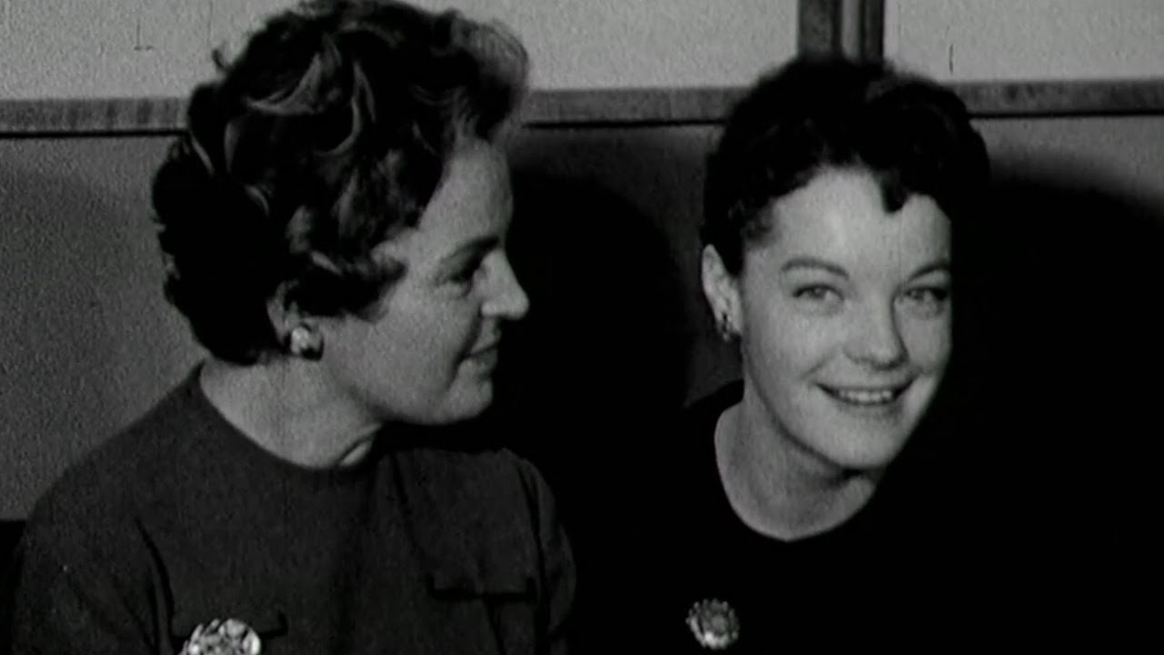 Magda und Romy Schneider in New York (1958)