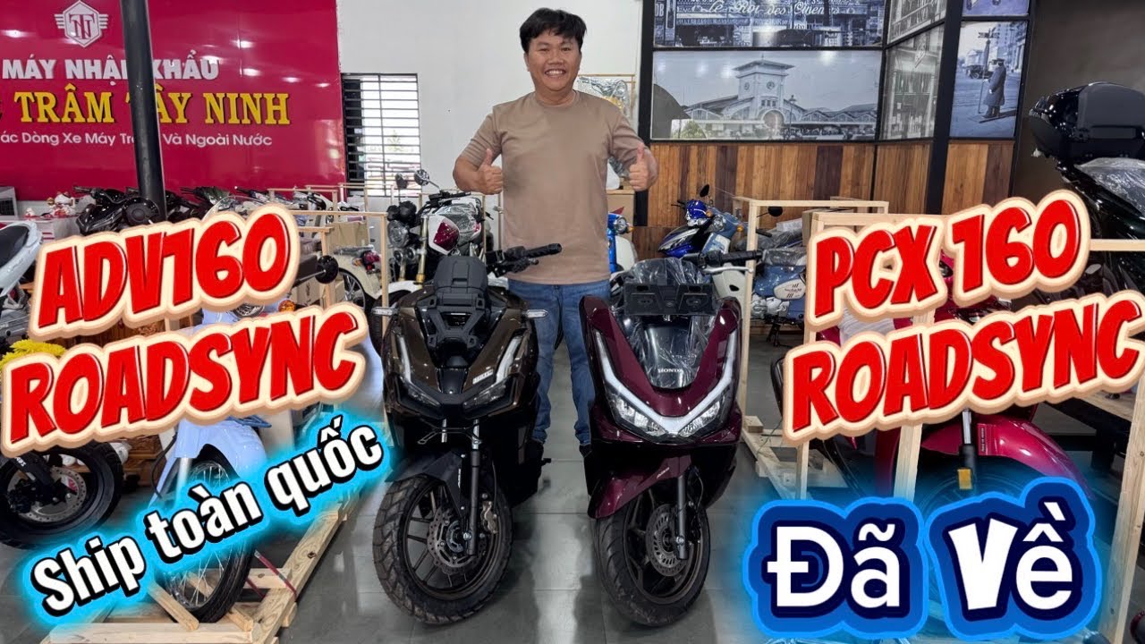 PCX160 Roadsync và ADV160 Roadsync có gì đáng mua, giá như thế nào? cùng em Trực tìm hiểu!