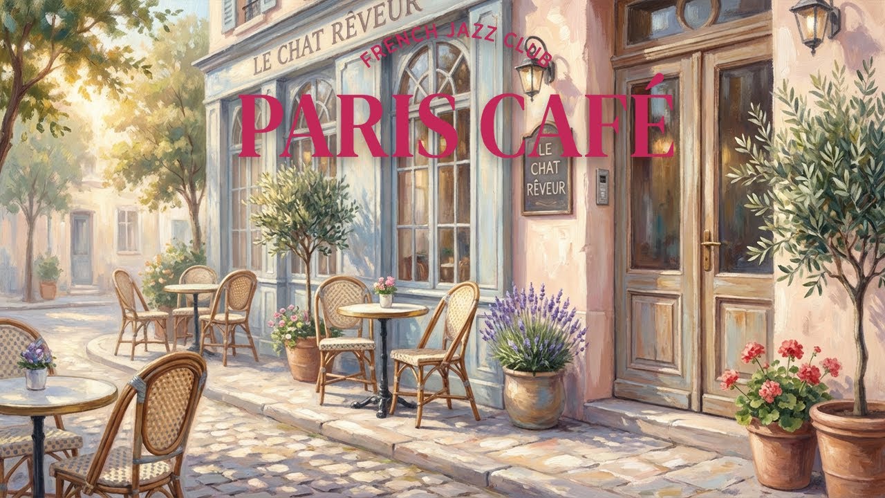 𝐏𝐀𝐑𝐈𝐒 𝐂𝐀𝐅𝐄́ 🗼 French Instrumental Music for Coffee | Le Marais