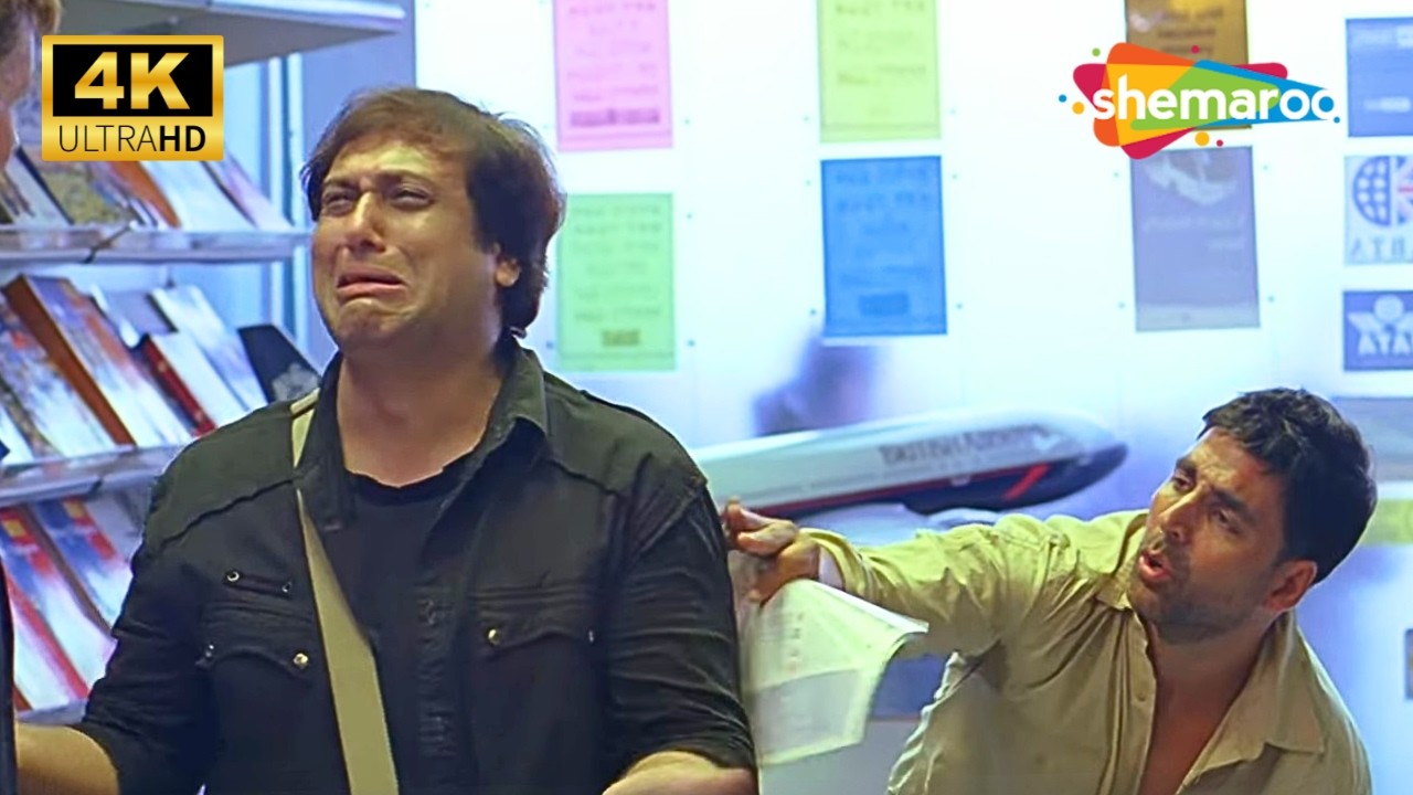 Gurudev Urdu Me Baat Karo 😜 | Akshay Kumar & Govinda | Bhagam Bhag | Best Comedy Scene [4K]