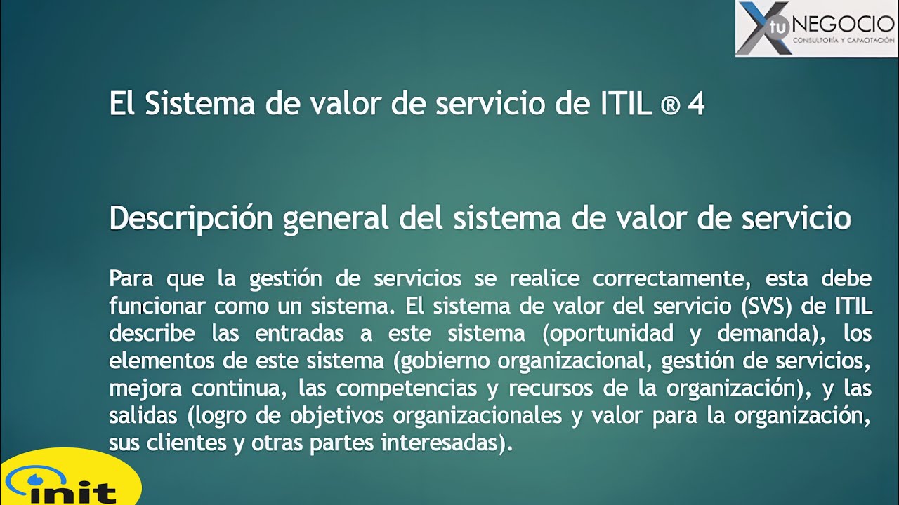 &iquest;Qu&eacute; es ITIL 4? Fundamentos de Gesti&oacute;n de Servicios de TI