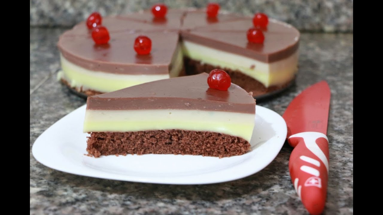 كيك بارد سهل التحضير و رائع المداق مع طبخ ليلى cake facile