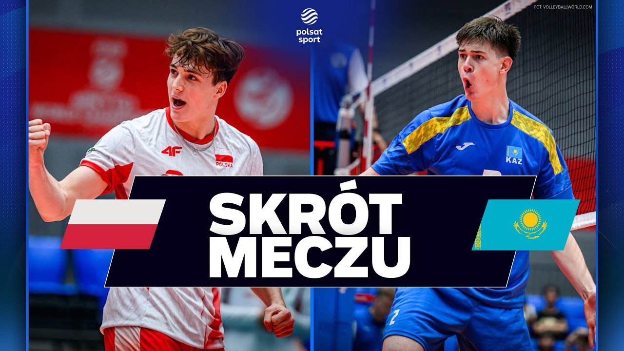 SKRÓT: POLSKA - KAZACHSTAN I MISTRZOSTWA ŚWIATA U21 SIATKARZY