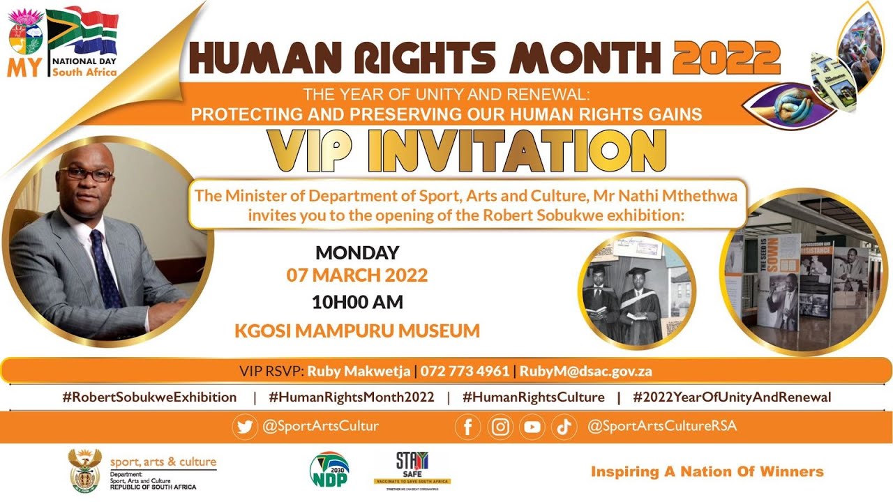The Opening of Robert Sobukwe Exhibition