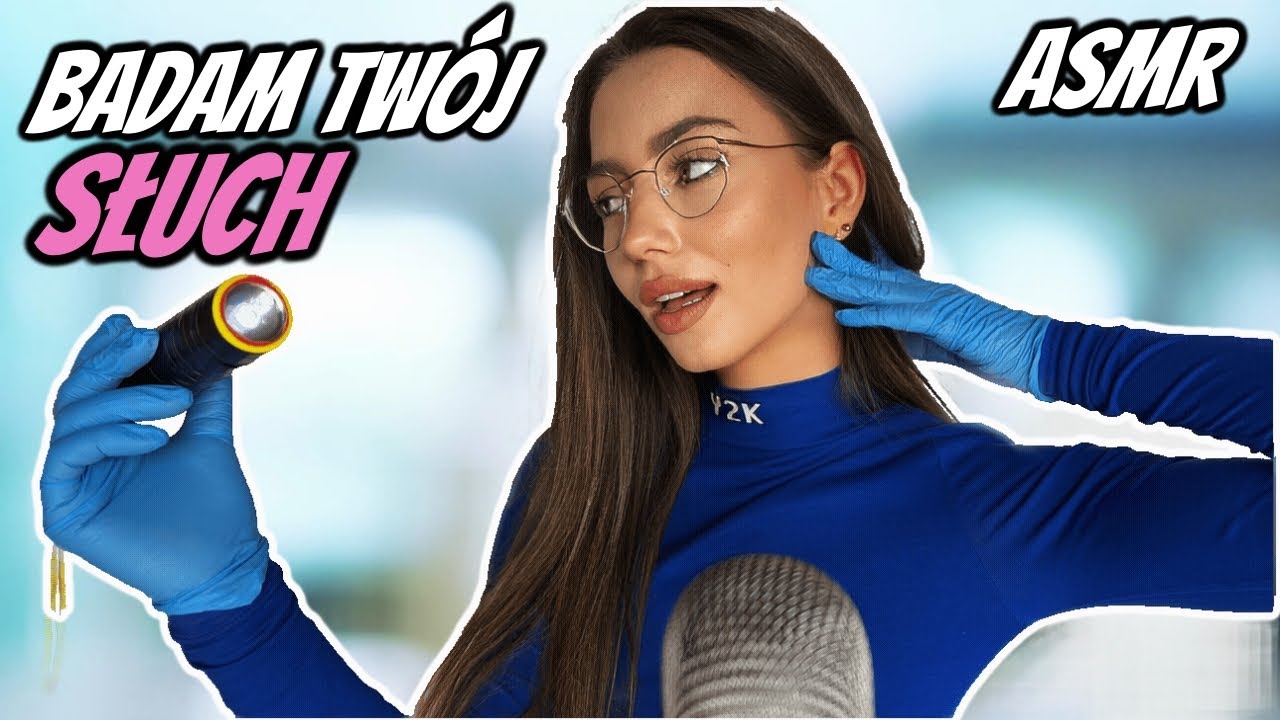 ASMR Po Polsku | Pani laryngolog, Badanie Słuchu | Soft Spoken | ROLEPLAY