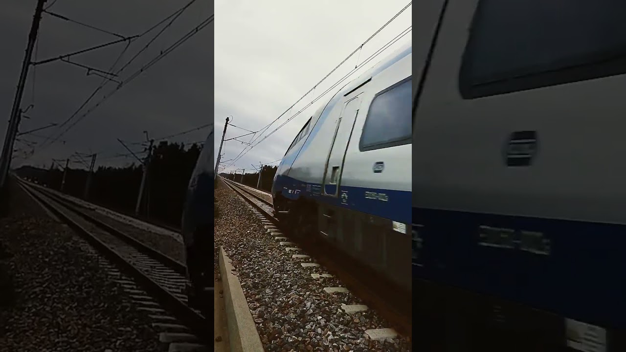 Pendolino nad Pilicą #pociągi