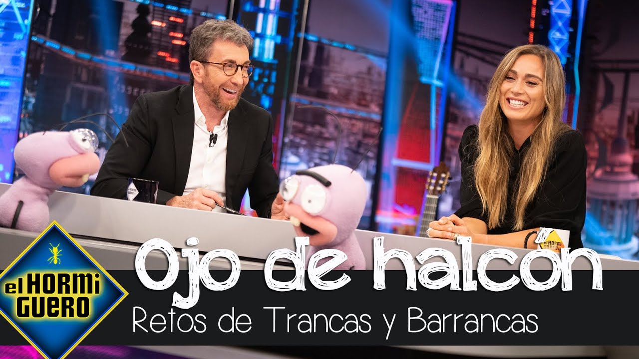 Paula Badosa pone a prueba su 'ojo de halcón' tras sus fallos en Wimbledon - El Hormiguero