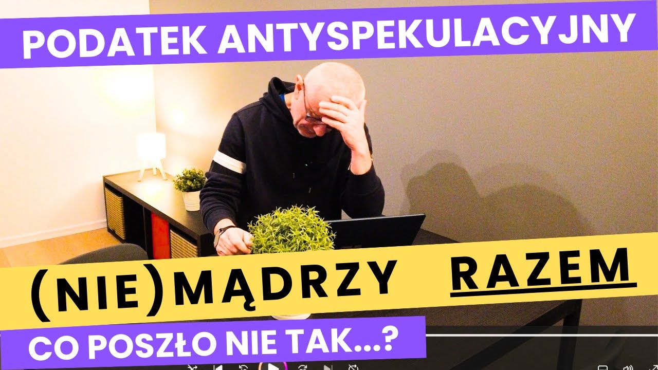 PROJEKT PODATKU OD NADMIARU MIESZKAŃ // PODATEK ANTYSPEKULACYJNY