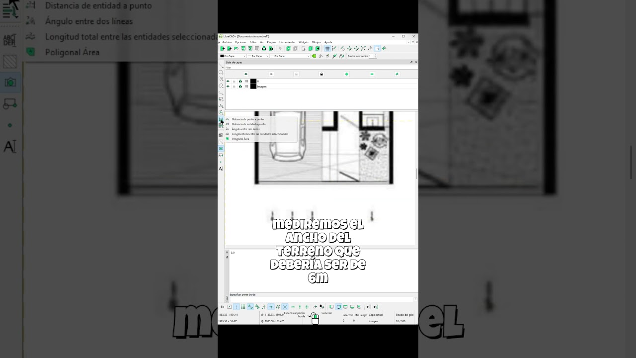 Inserción y escala imágenes en LibreCAD ‐ Hecho con Clipchamp