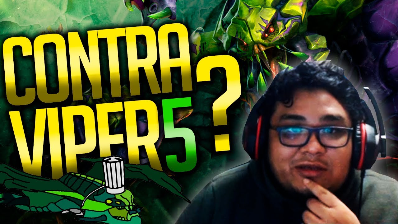 Voy venomancer y ese sopl&oacute;n me saco Viper cinco 🐍