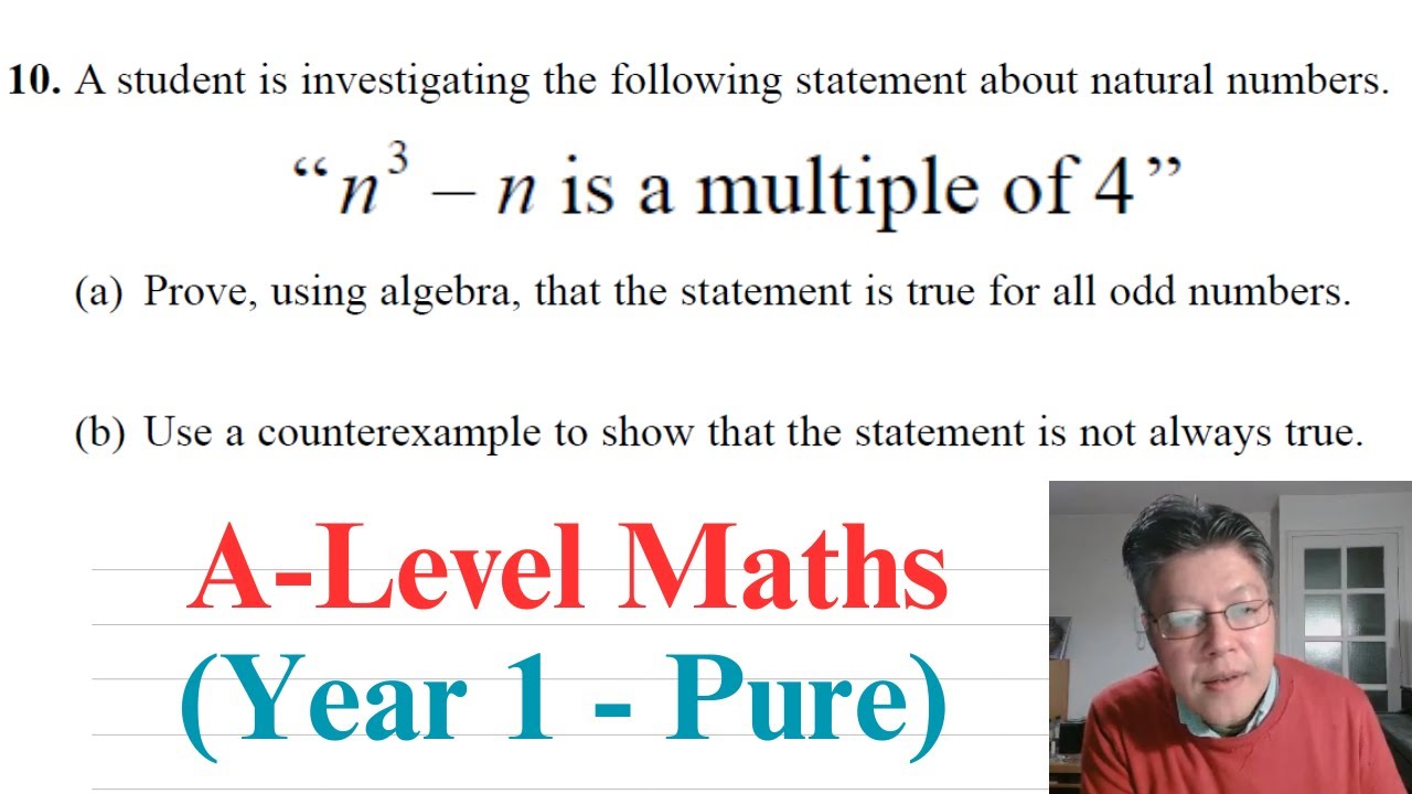 Proofs Question (Year 1 Exam Walkthrough)