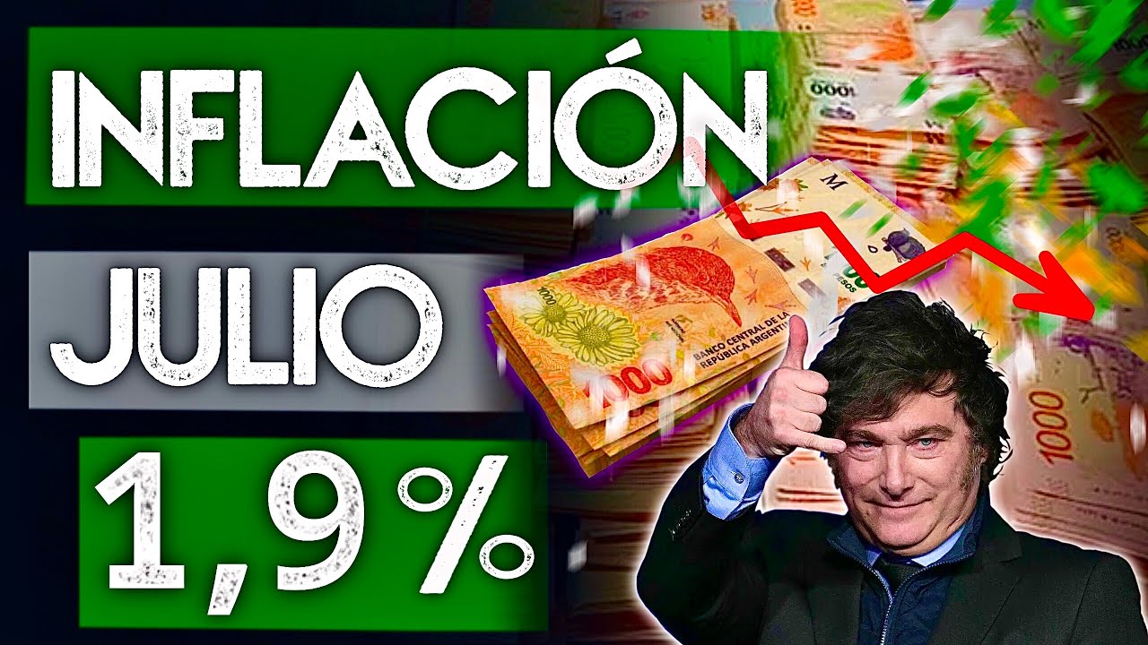 La inflación de julio fue del 1,9% a pesar de la suba del dólar