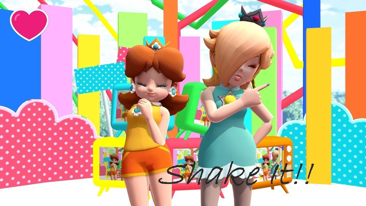 [MMD] Daisy and Rosalina - Shake It