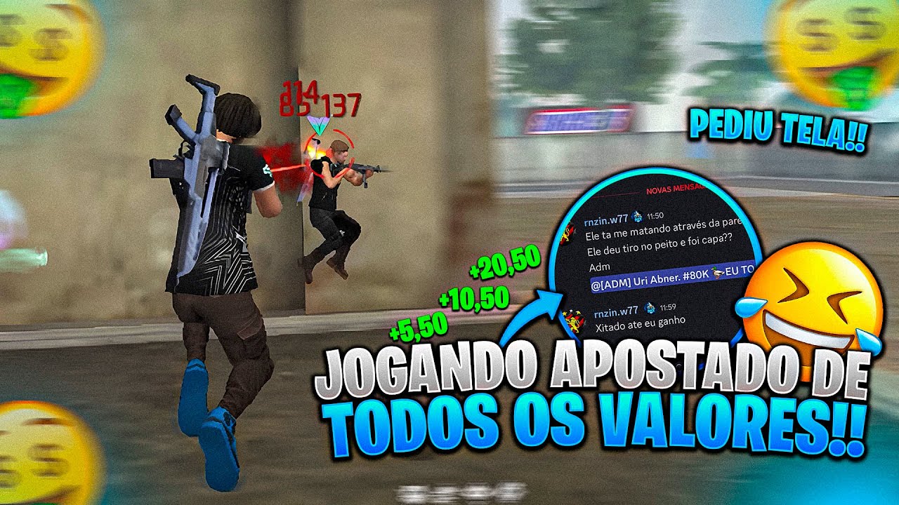 JOGANDO APOSTADO DE TODOS OS VALORES!! ( pediu tela!! )