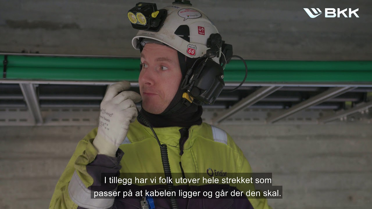 BKK strekker nye strømkabler under Sotrabrua