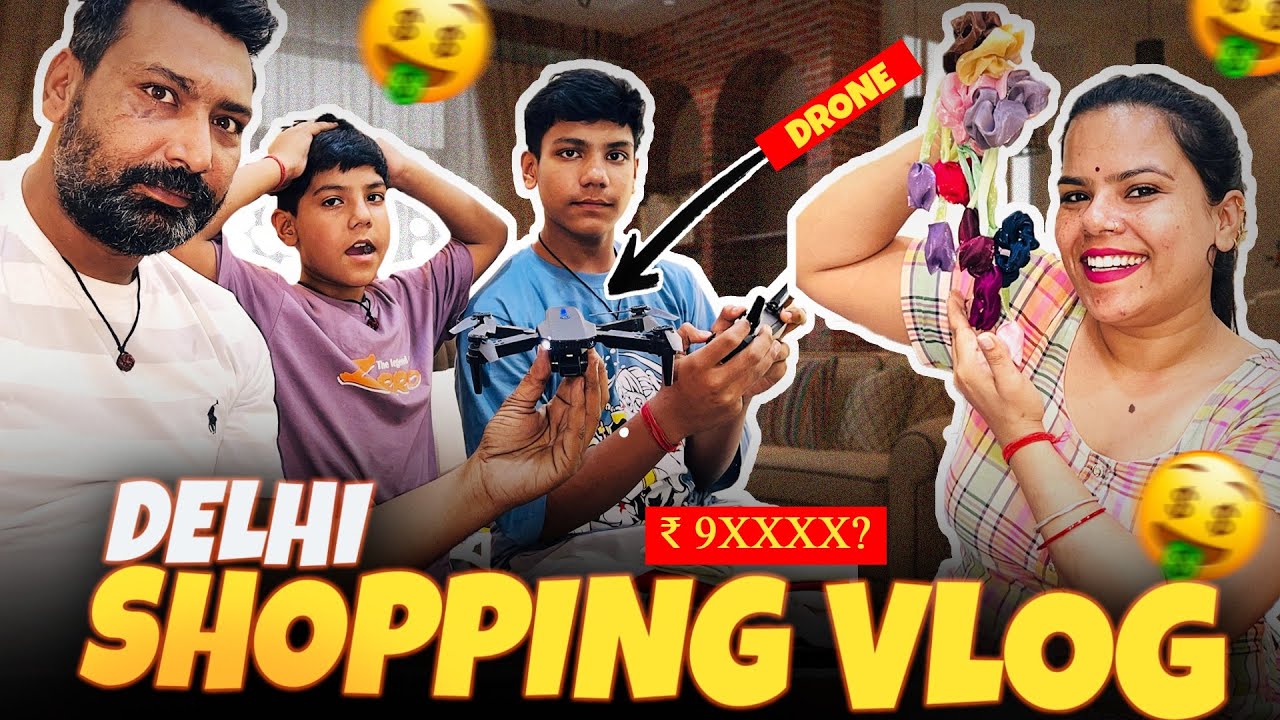 Delhi shopping vlogs 