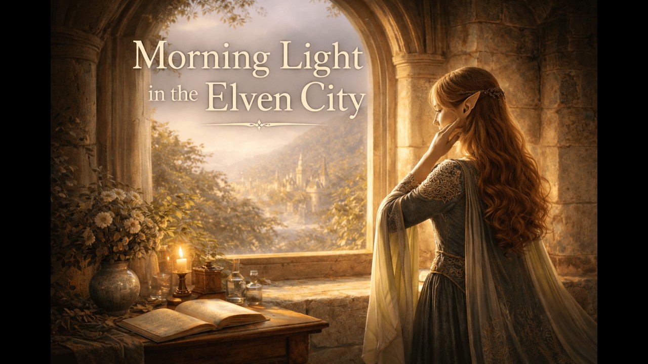 Morning Light in the Elven City – Gentle Celtic Fantasy Music (No Lyrics)